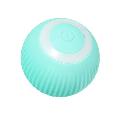 Automatic Interactive Rolling Ball Cat Toy - Self-Moving Electric Toy for Indoor Training and Play
