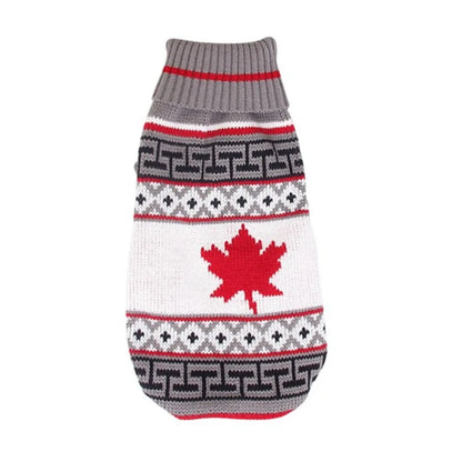 Knitted Winter Sweater for Small to Medium Dogs and Cats - Ideal for Chihuahuas, Bulldogs, and Puppies